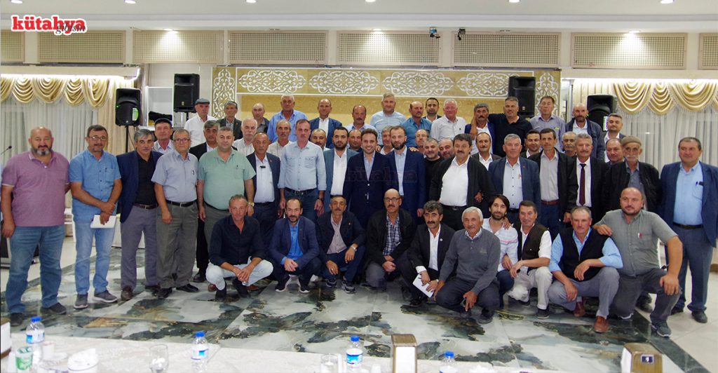 Merkez ilçe Köy Muhtarları Derneği ve Ak Parti Kütahya Milletvekili İshak Gazel